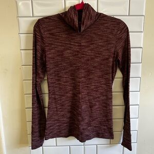 Lululemon long sleeve Shirt, Color Cherry/ Size 4